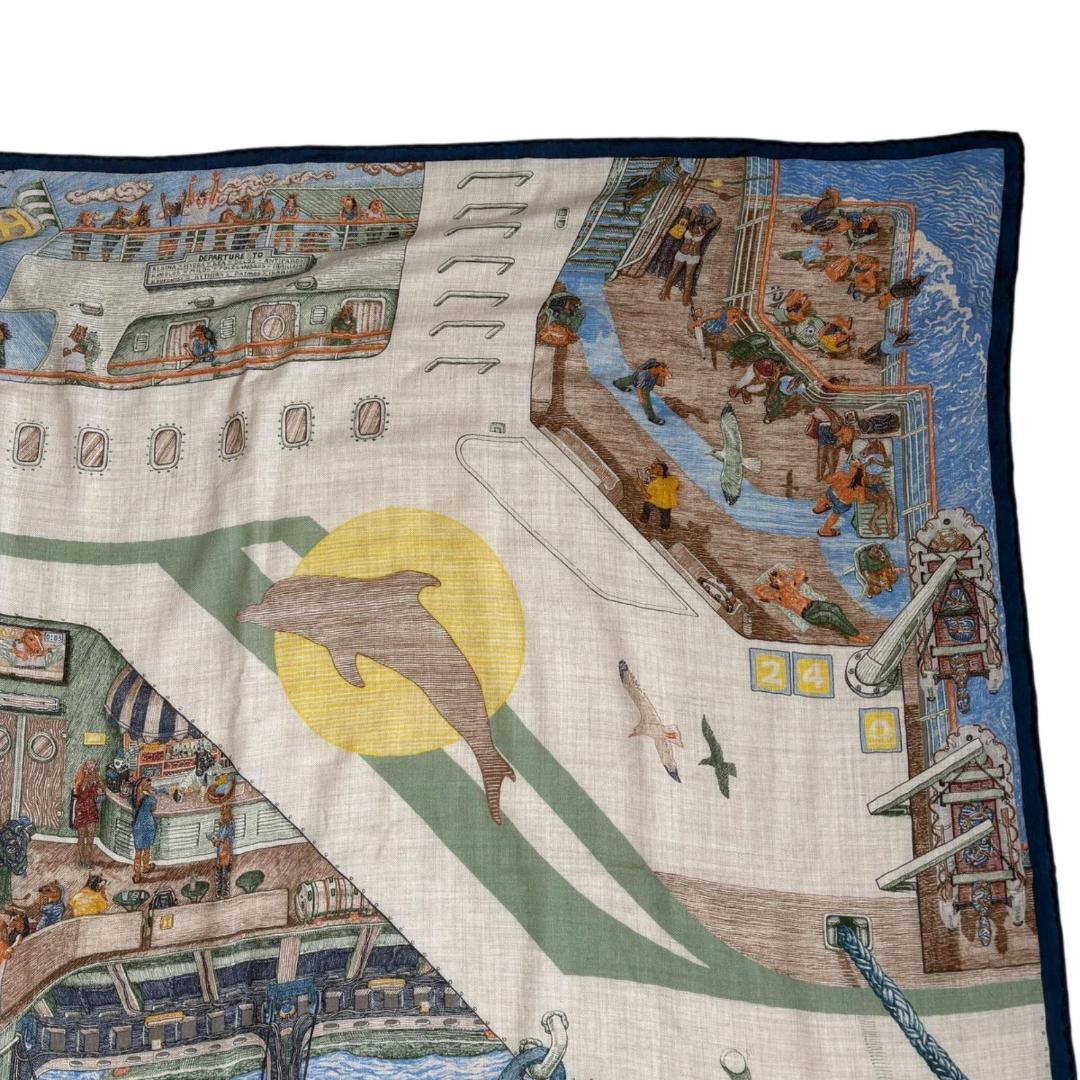 HERMES　カレH100 FERRY TALES カシシル　スカーフ　ストール