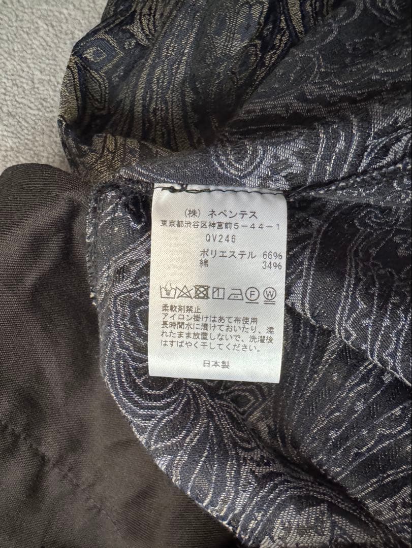 新品 Needles ペイズリー柄 ワイドパンツ　M