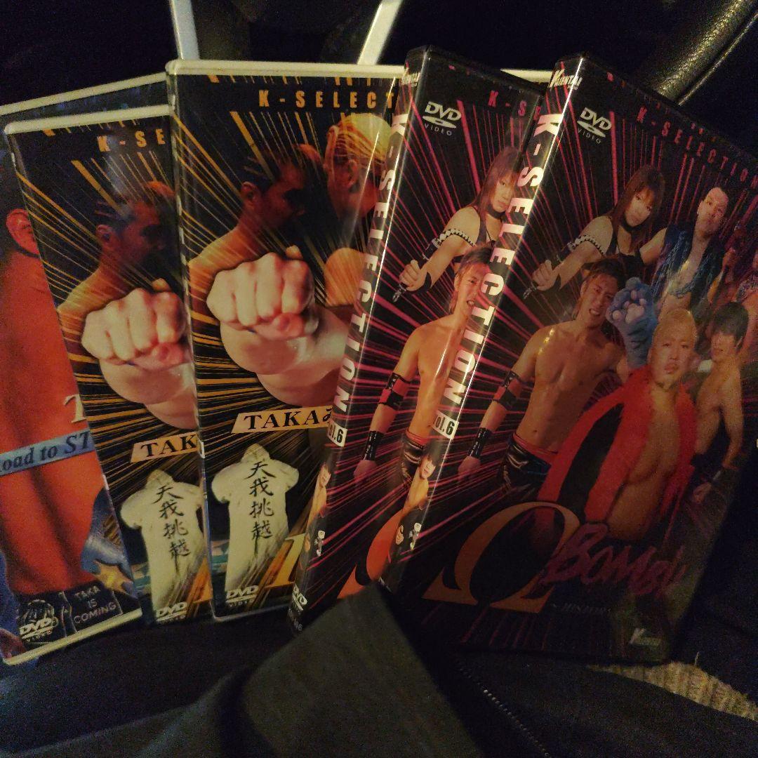 プロレス系　dvd まとめ売り k-selection 新日本プロレス他