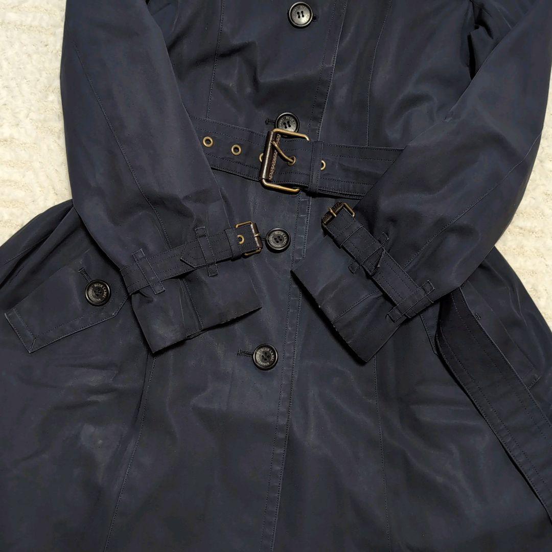 BURBERRY LONDON バーバリー ロンドン ファー付き トレンチコート