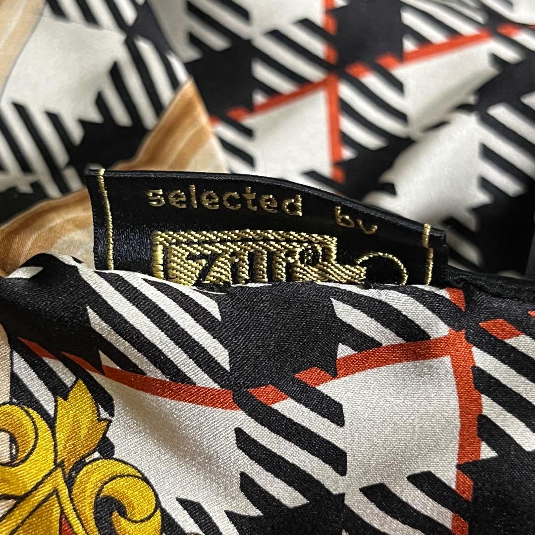 ZILLI フランス製 カシミヤ×シルク×ラムレザー 総柄 高級ジャケット XL