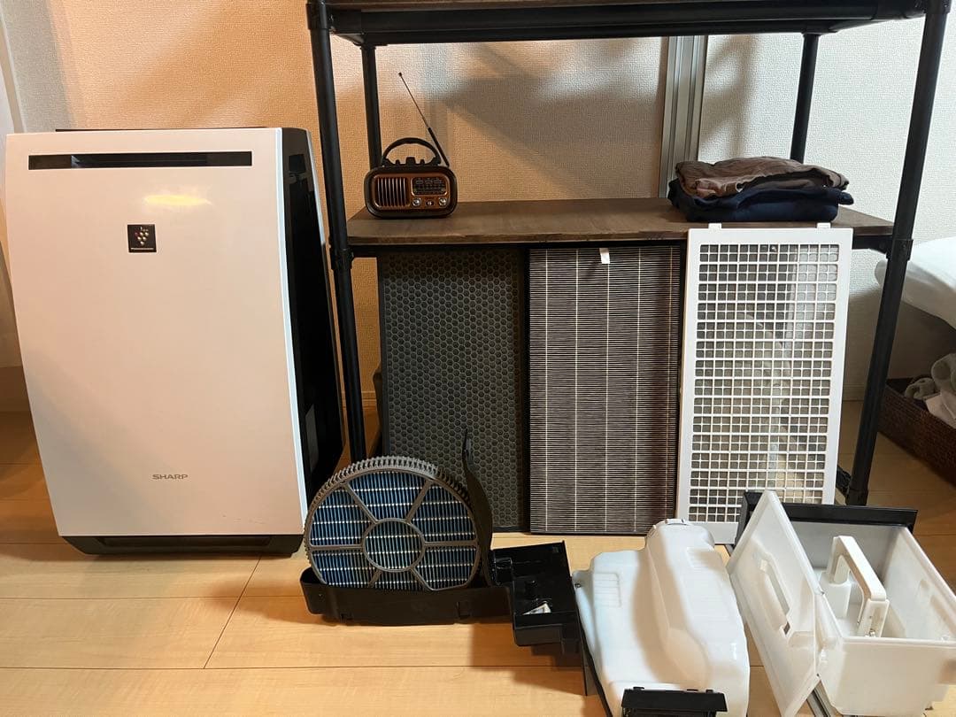 SHARP プラズマクラスター　除加湿空気清浄機