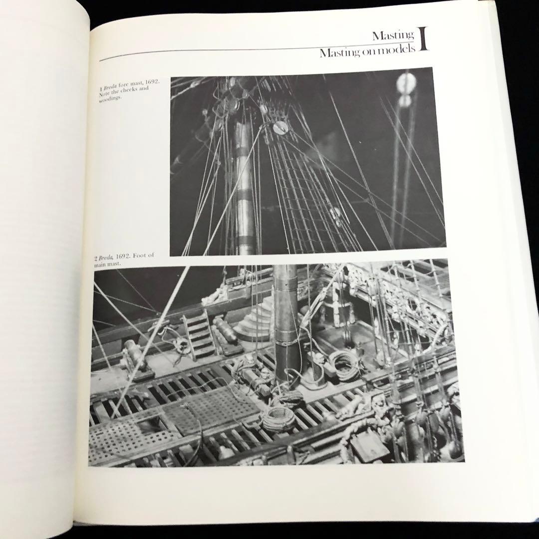 【帆船模型資料】英国帆装軍艦のマスティングとリギング