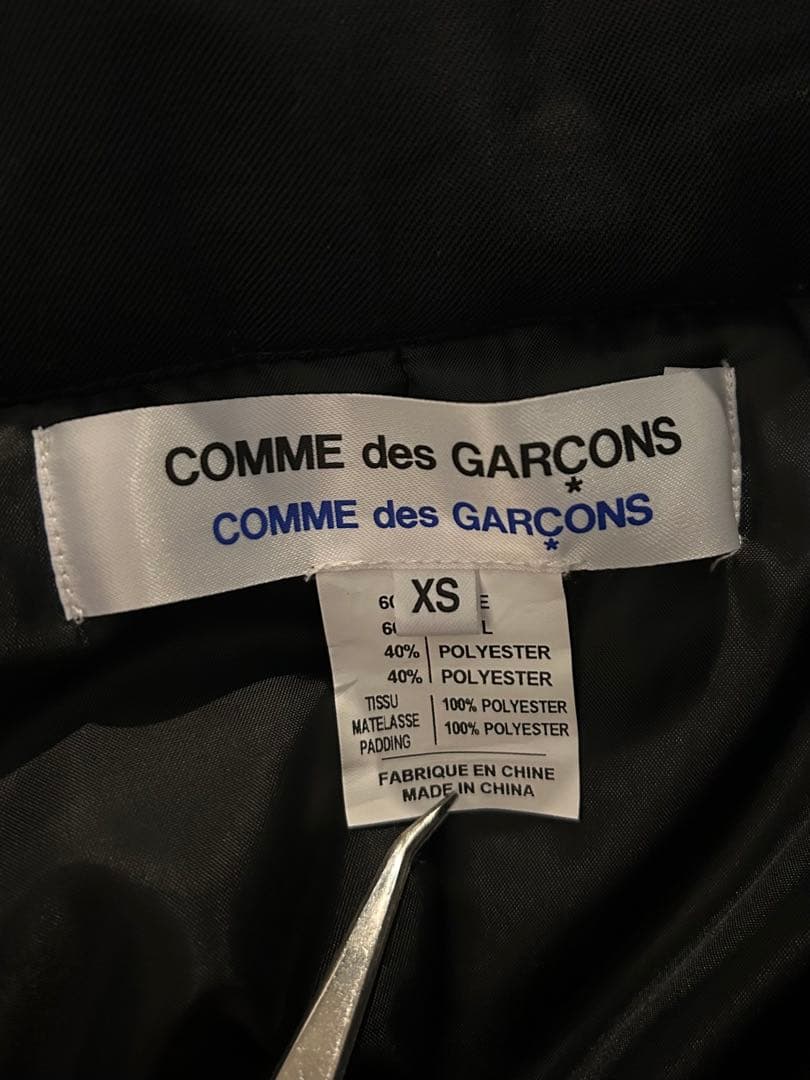 コムコム　中綿入りロングコート COMME des GARCONS