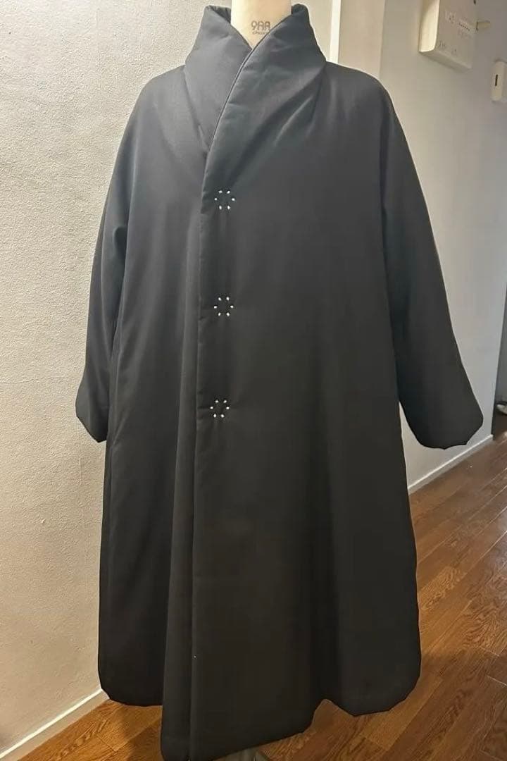 コムコム　中綿入りロングコート COMME des GARCONS