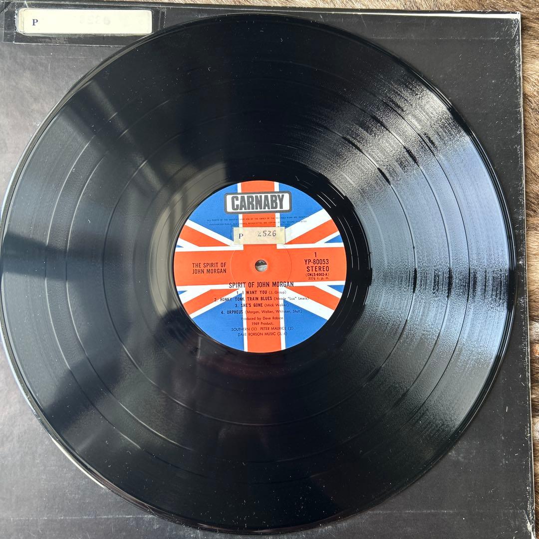 日本盤オリジナルSpirit of John Morgan レコード