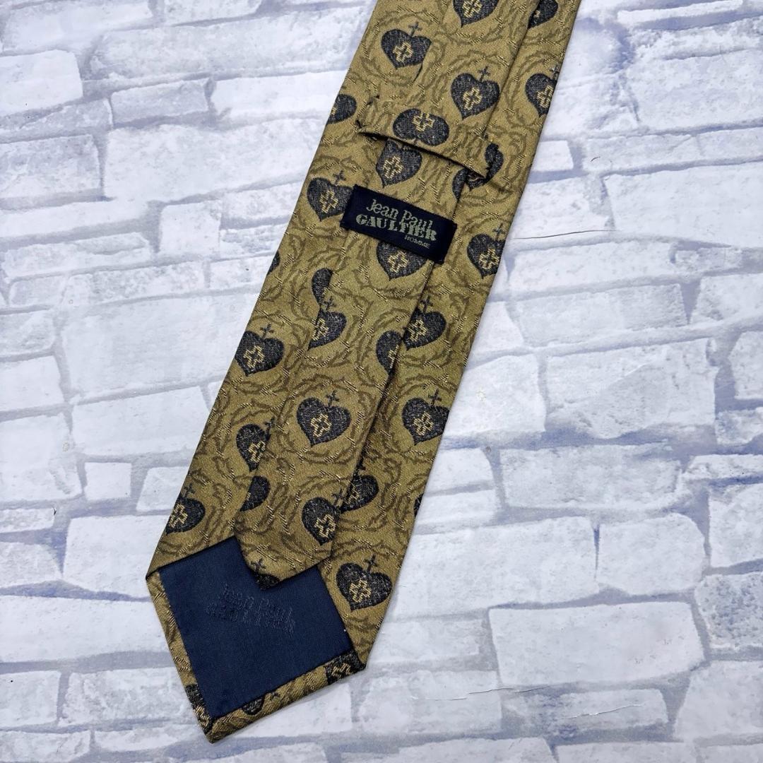 Jean Paul GAULTIER HOMME ネクタイ ゴルチエ ハート