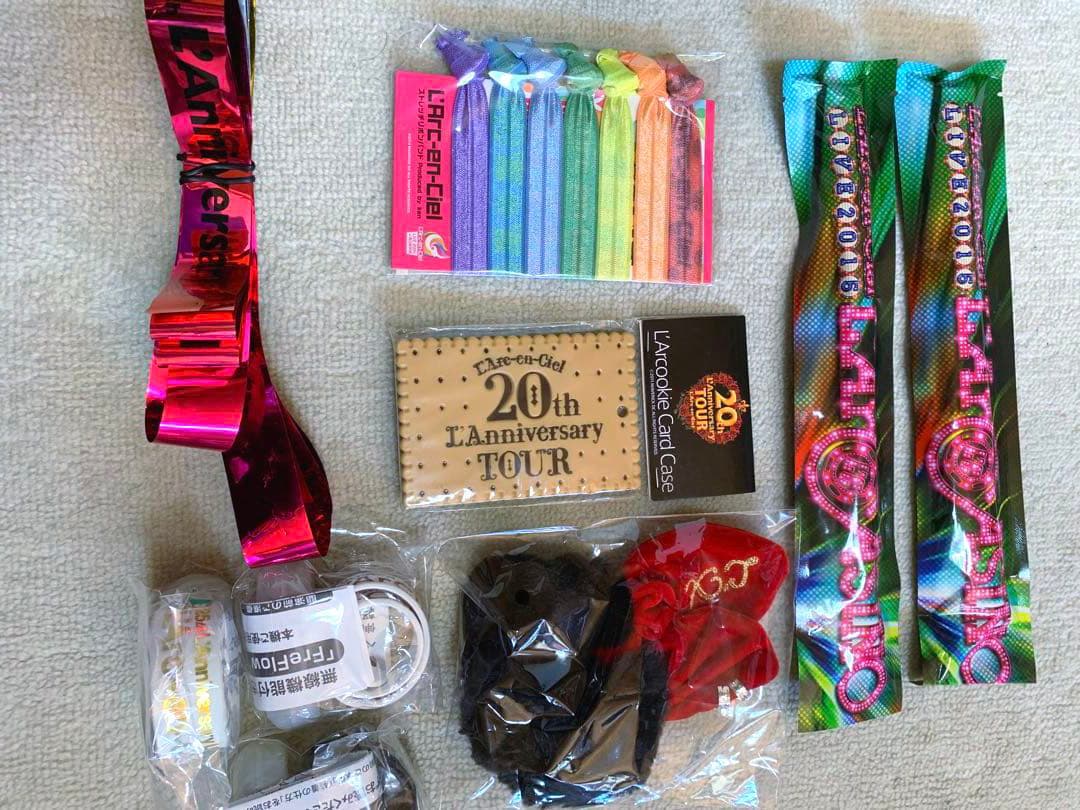 L'Arc〜en〜Ciel CD DVD 銀テープ　グッズ　ラルクアンシエル