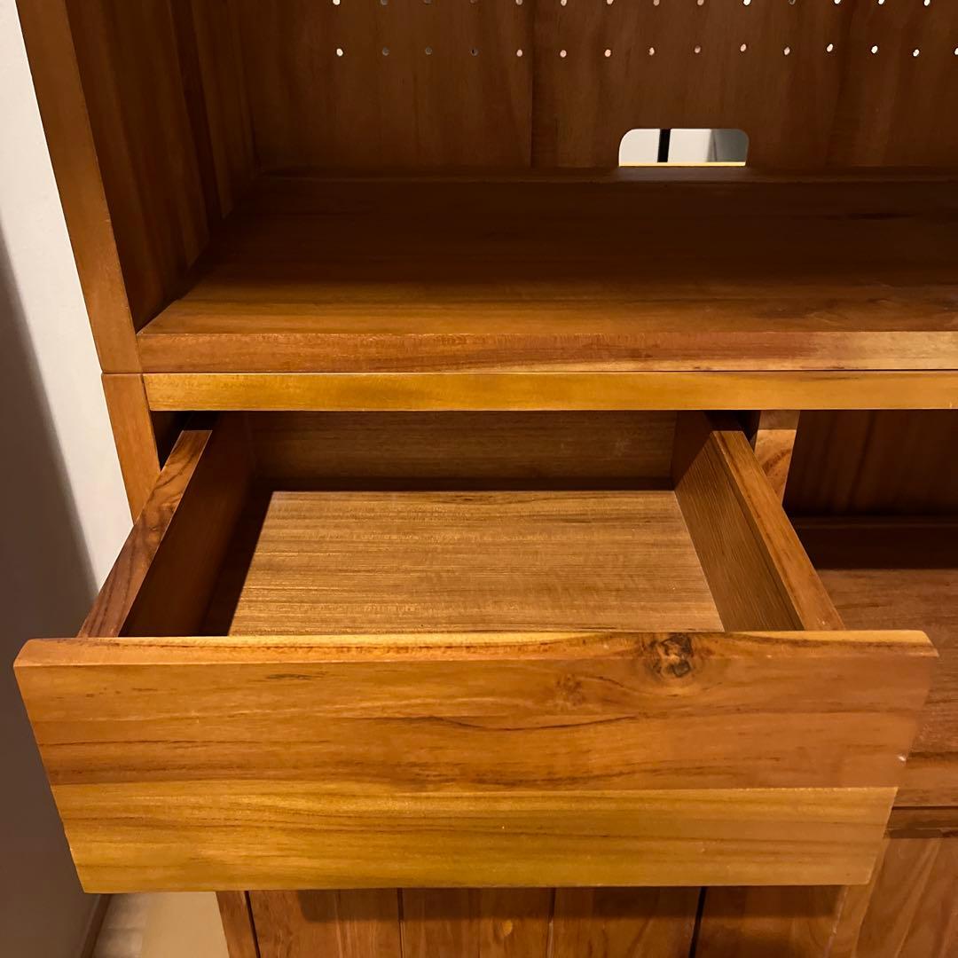 ウニコ　unico BREATH ブレス キッチンボード 食器棚　カップボード