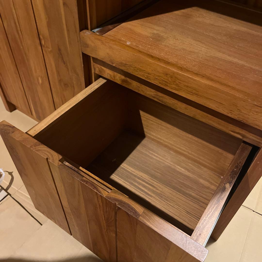 ウニコ　unico BREATH ブレス キッチンボード 食器棚　カップボード