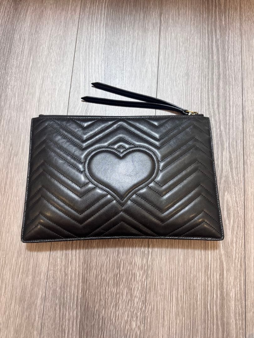 最終値下げGUCCI グッチ　ダブルG ラージ クラッチバック