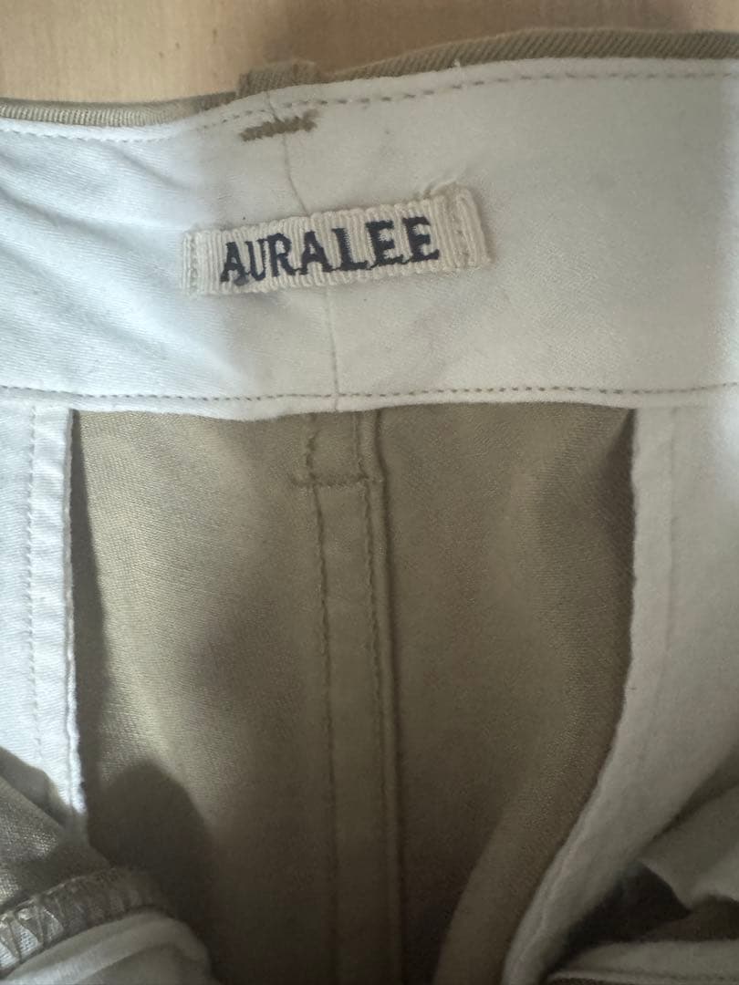 パンツ AURALEE SHED FINX CHINO WIDE PANTS 3