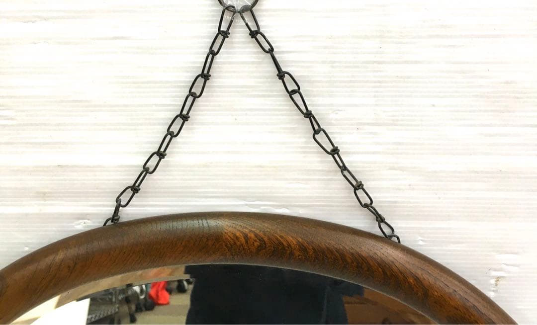 カリモク karimoku 壁掛け鏡 アンティーク