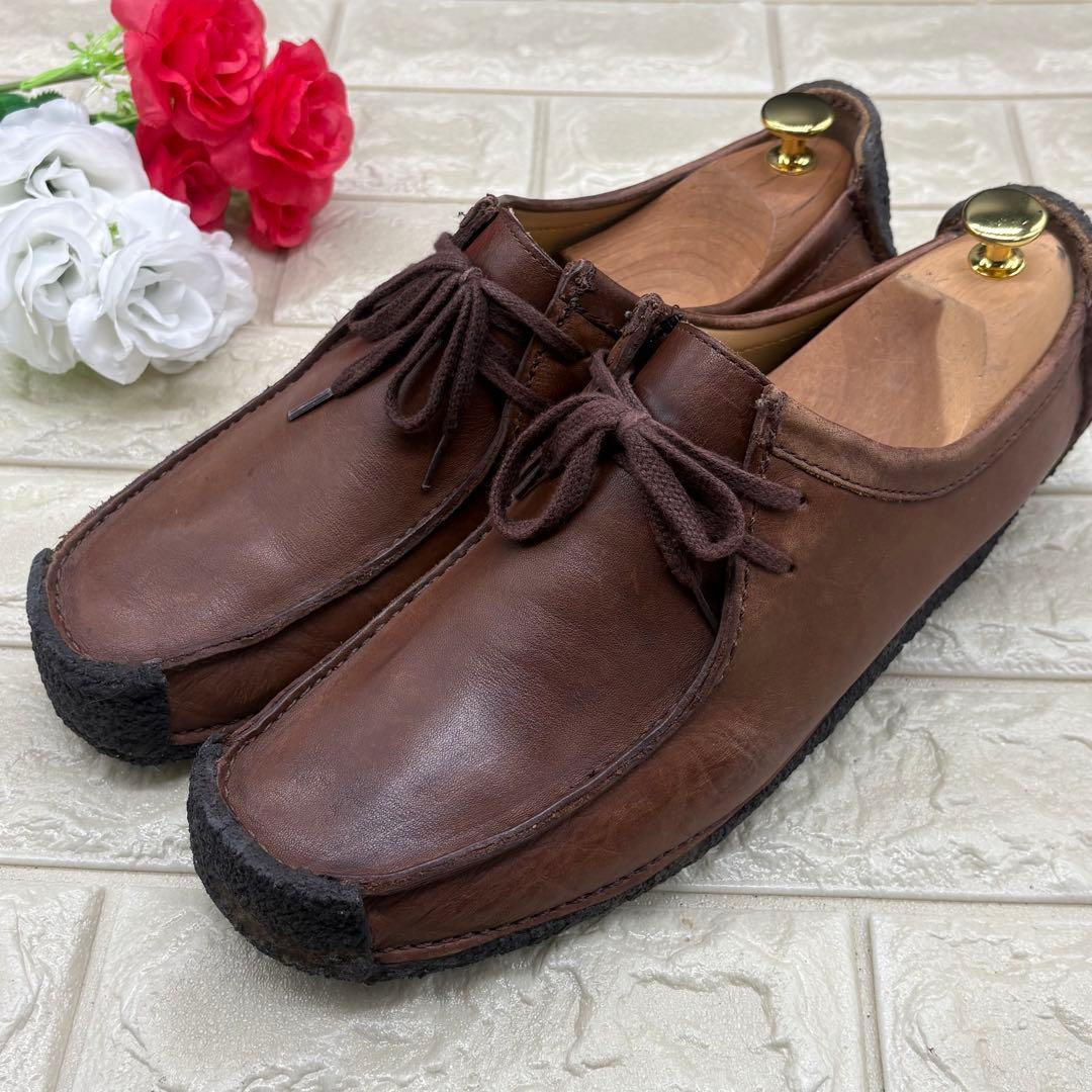 大健SHOP　Clarks クラークス　ワラビーブーツ　クレープソール