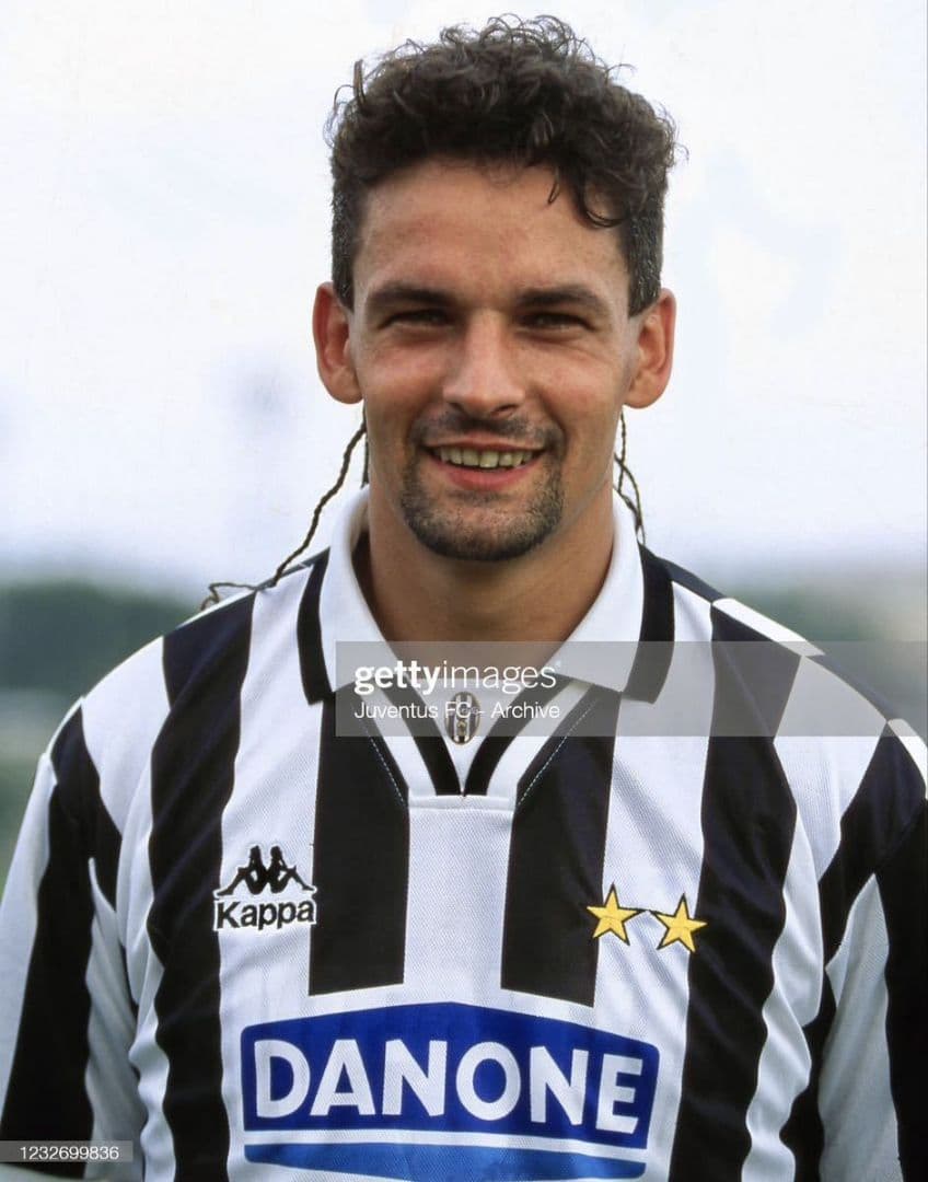 【貴重な長袖！】ロベルト・バッジョ/ユベントス/ホーム/94-95シーズンモデル