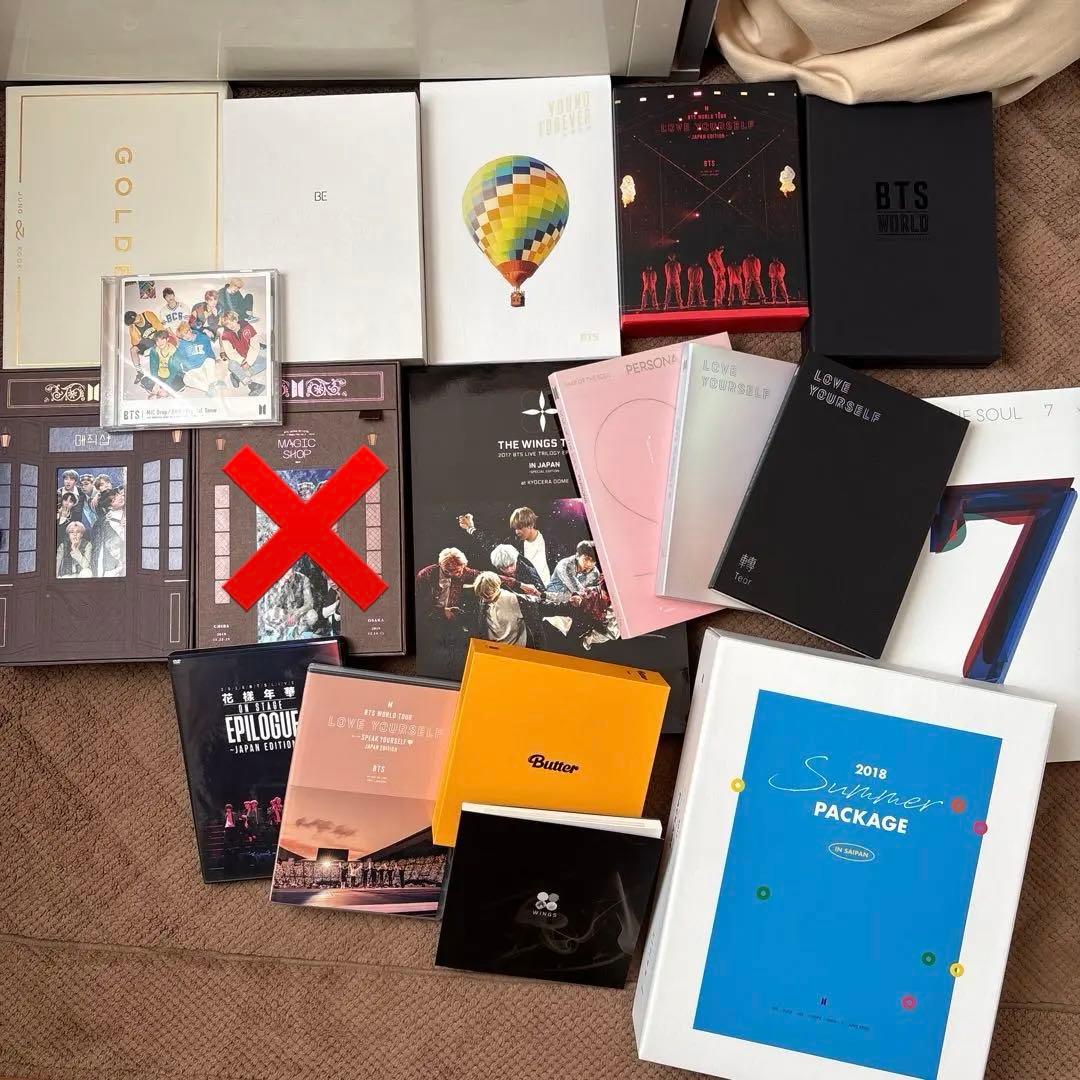 BTSLIVEDVD、CD、アルバム計17点まとめ売り(その他フォトカード等)