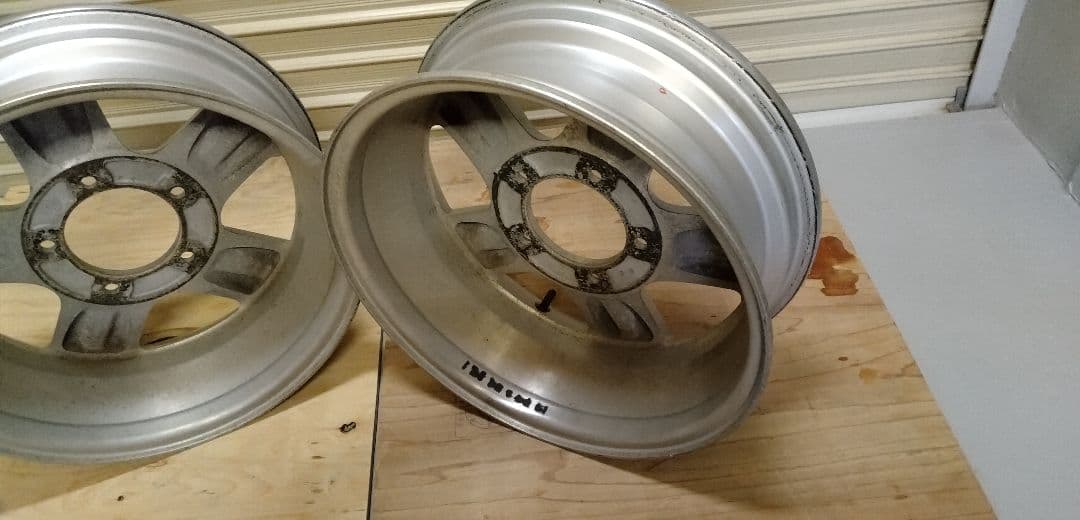 ジムニー　純正アルミホイール　①フロント