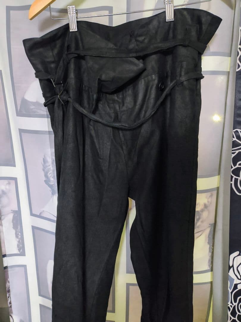 【定番】Ann Demeulemeesterレザーパンツ