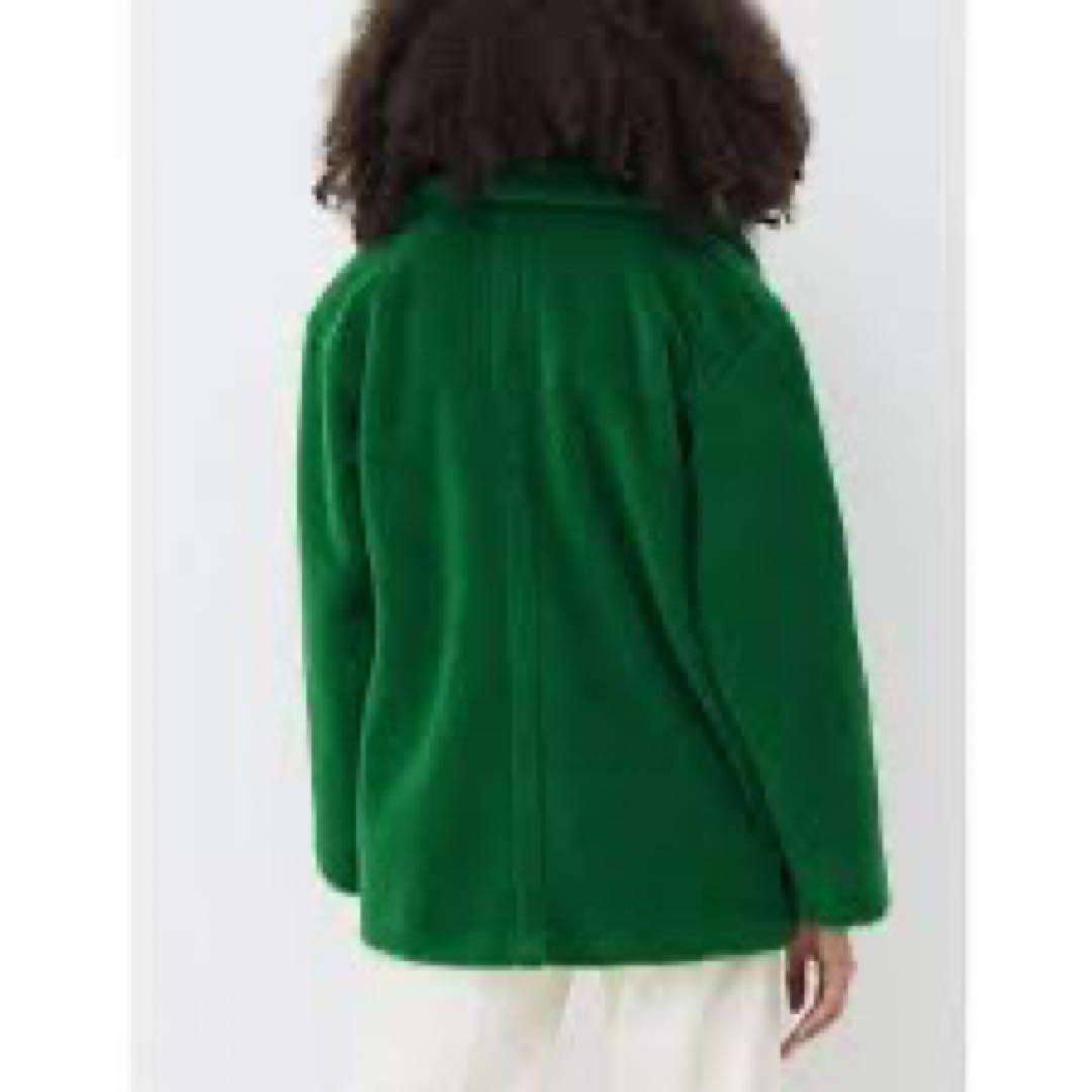 永遠の憧れ♪【最高級】MaxMara マレーラ　テディベアグリーンショートコート