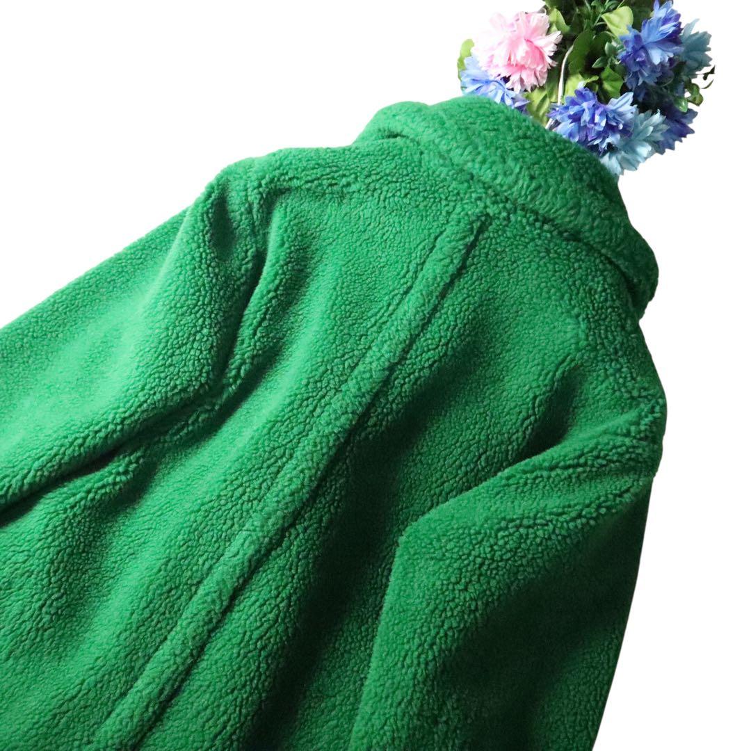 永遠の憧れ♪【最高級】MaxMara マレーラ　テディベアグリーンショートコート