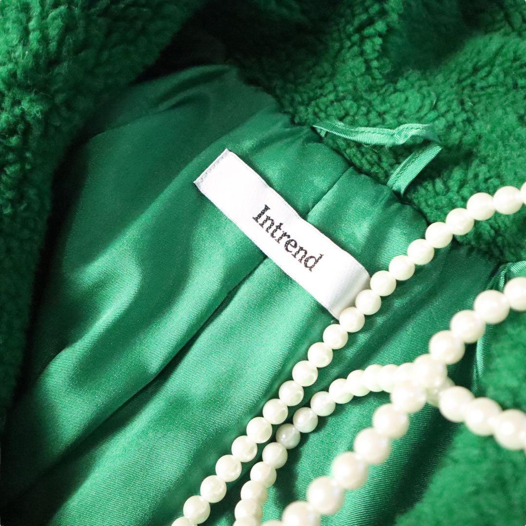 永遠の憧れ♪【最高級】MaxMara マレーラ　テディベアグリーンショートコート