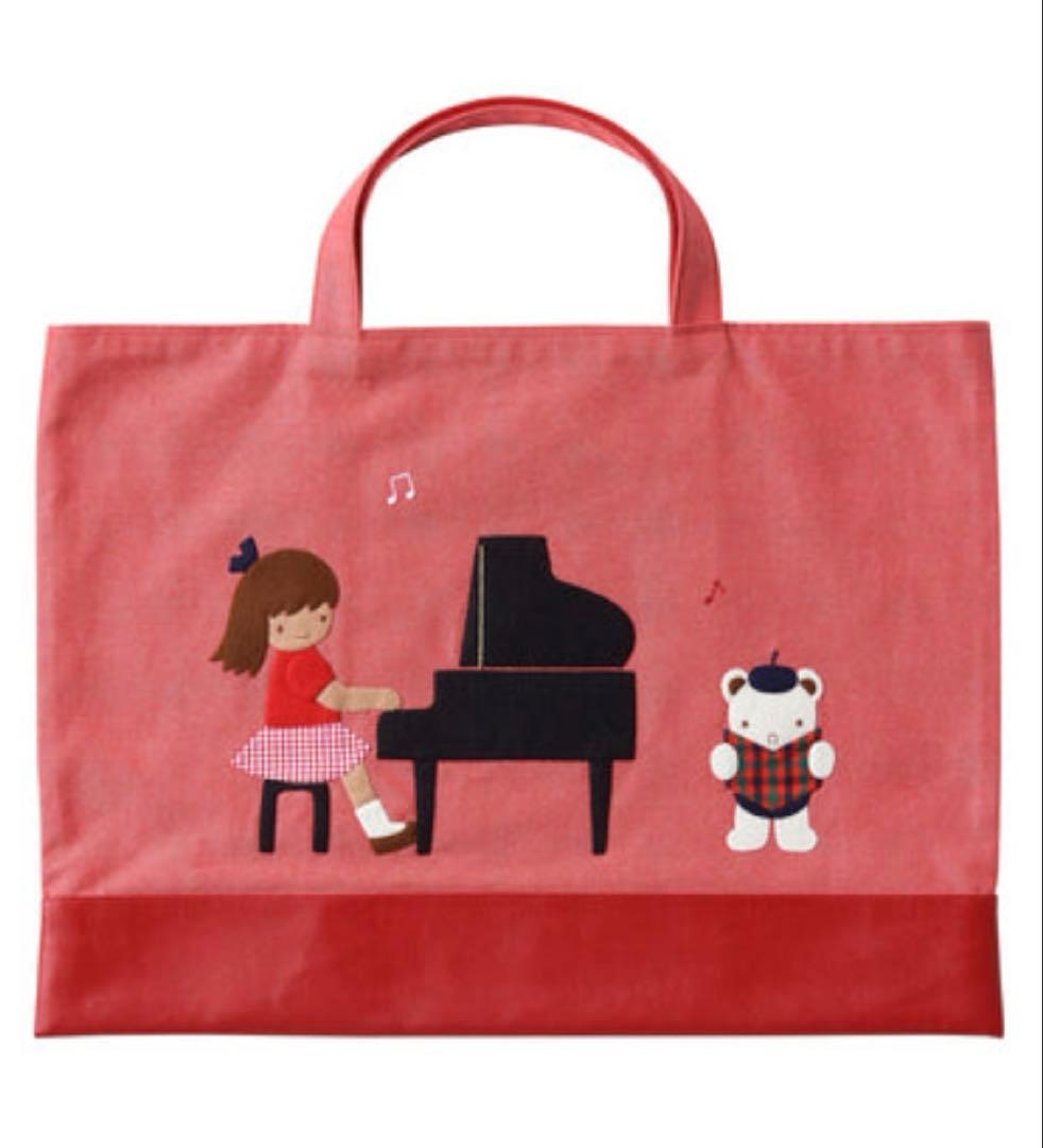 あ*ん様 【新品】ファミリア♡デニムバッグ　赤