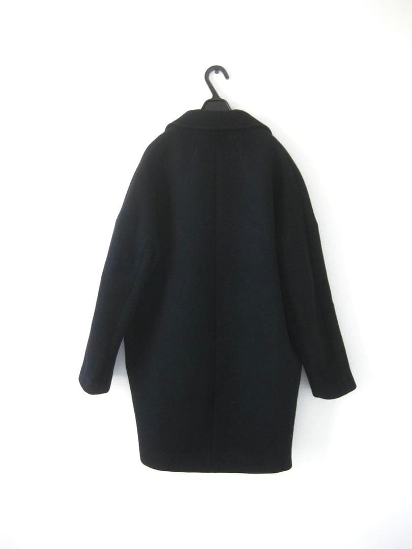 STUNNING LURE ウールコート 黒1(S)チェスターコート ゆったり
