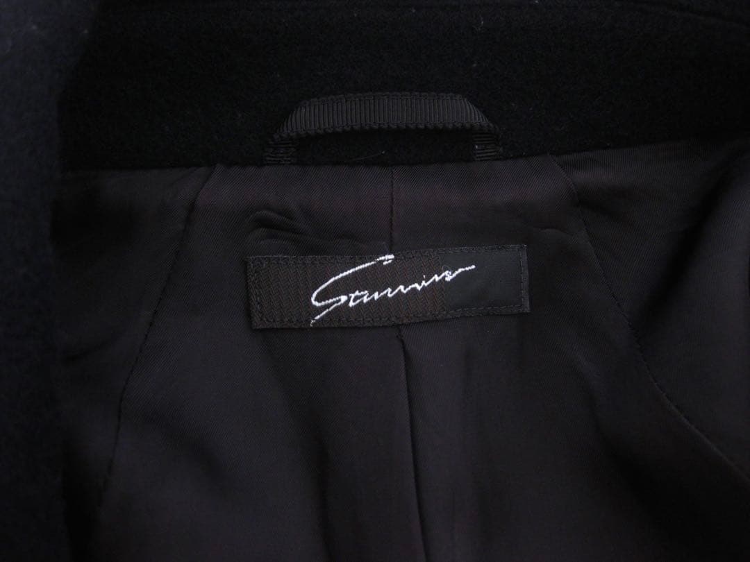 STUNNING LURE ウールコート 黒1(S)チェスターコート ゆったり