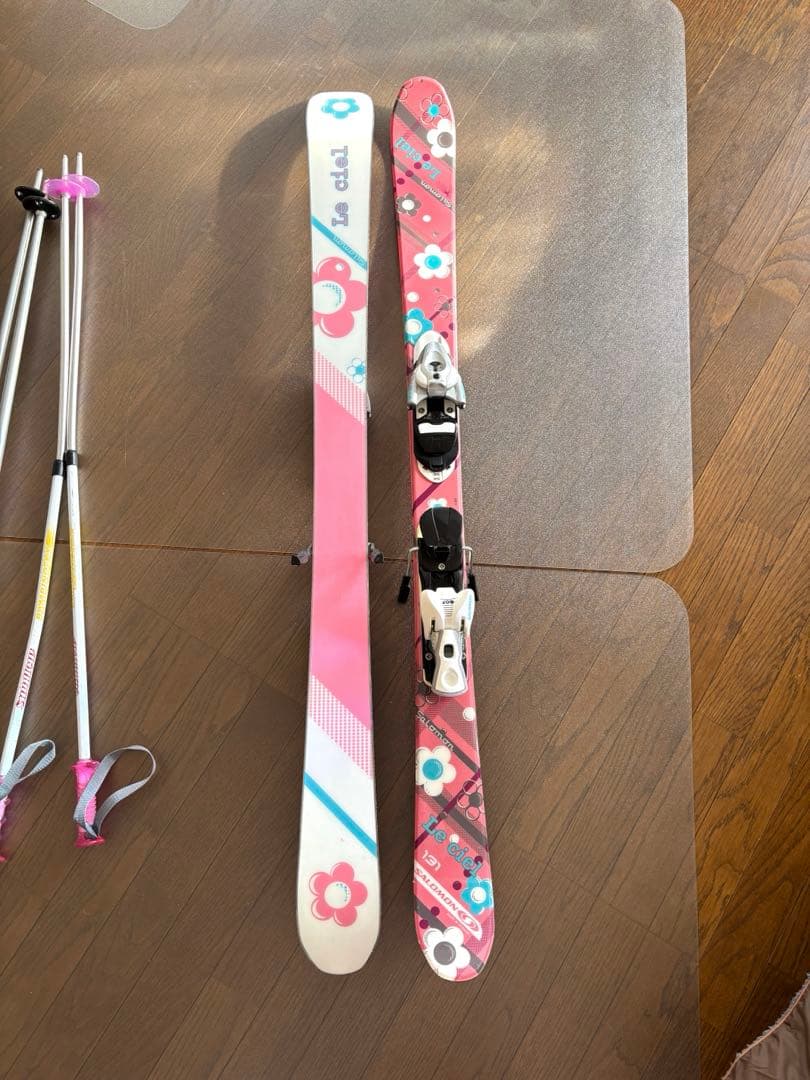 SALOMONLe ciel 131フリースキー ミッドスキービンディング付き