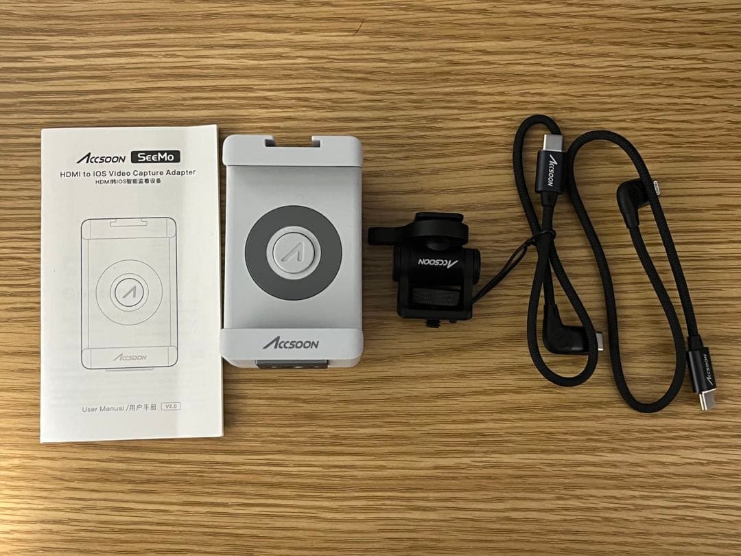 Accsoon SeeMo HDMIビデオキャプチャアダプタ