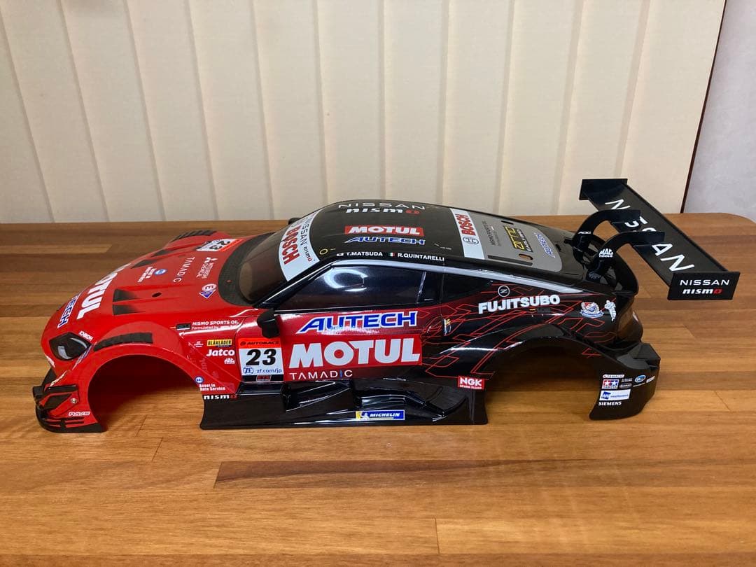 TAMIYA ラジコン　MOTUL AUTECH Z ボディ