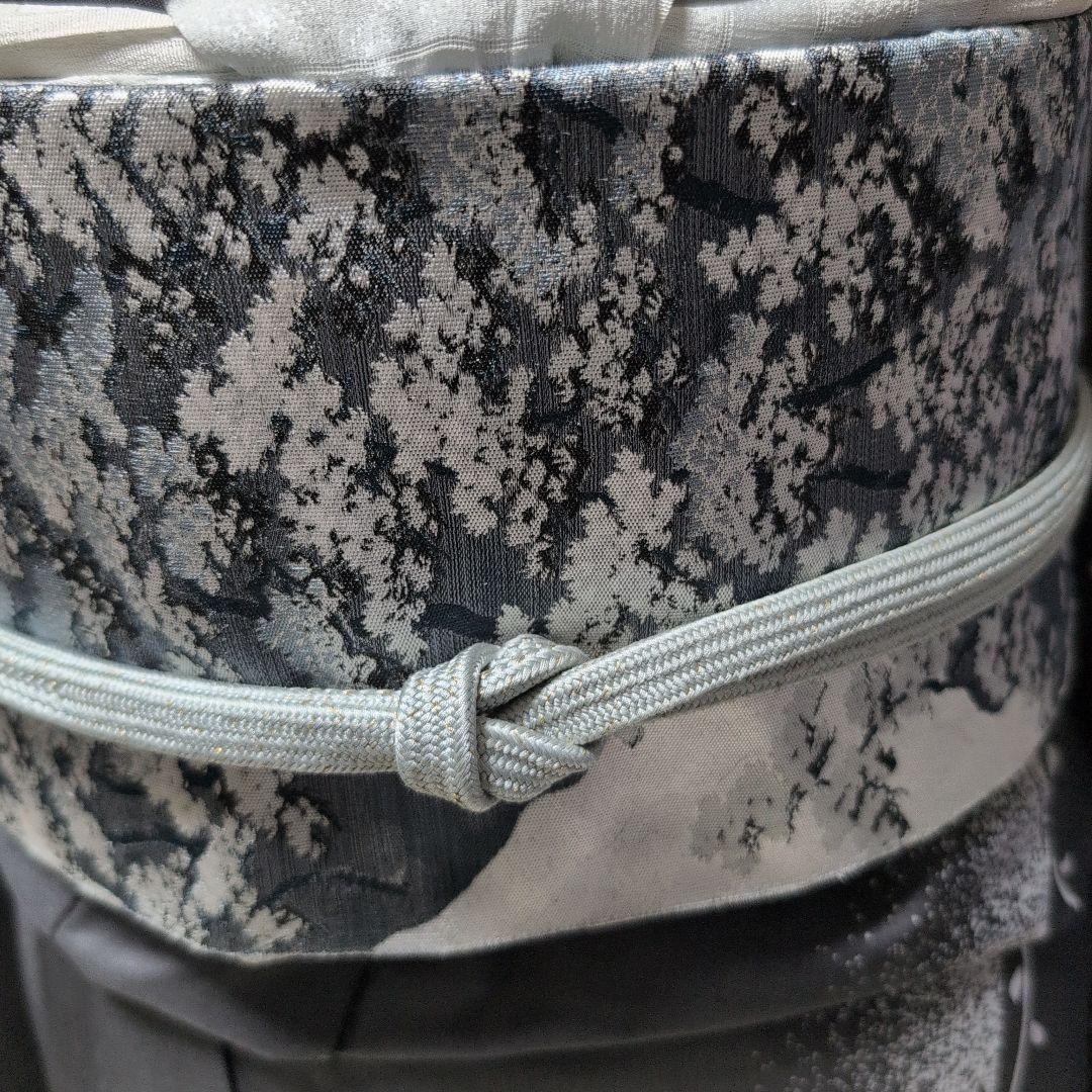 ご依頼品決定［染大島]　上質正絹付け下げ　永久きららガード保証付き