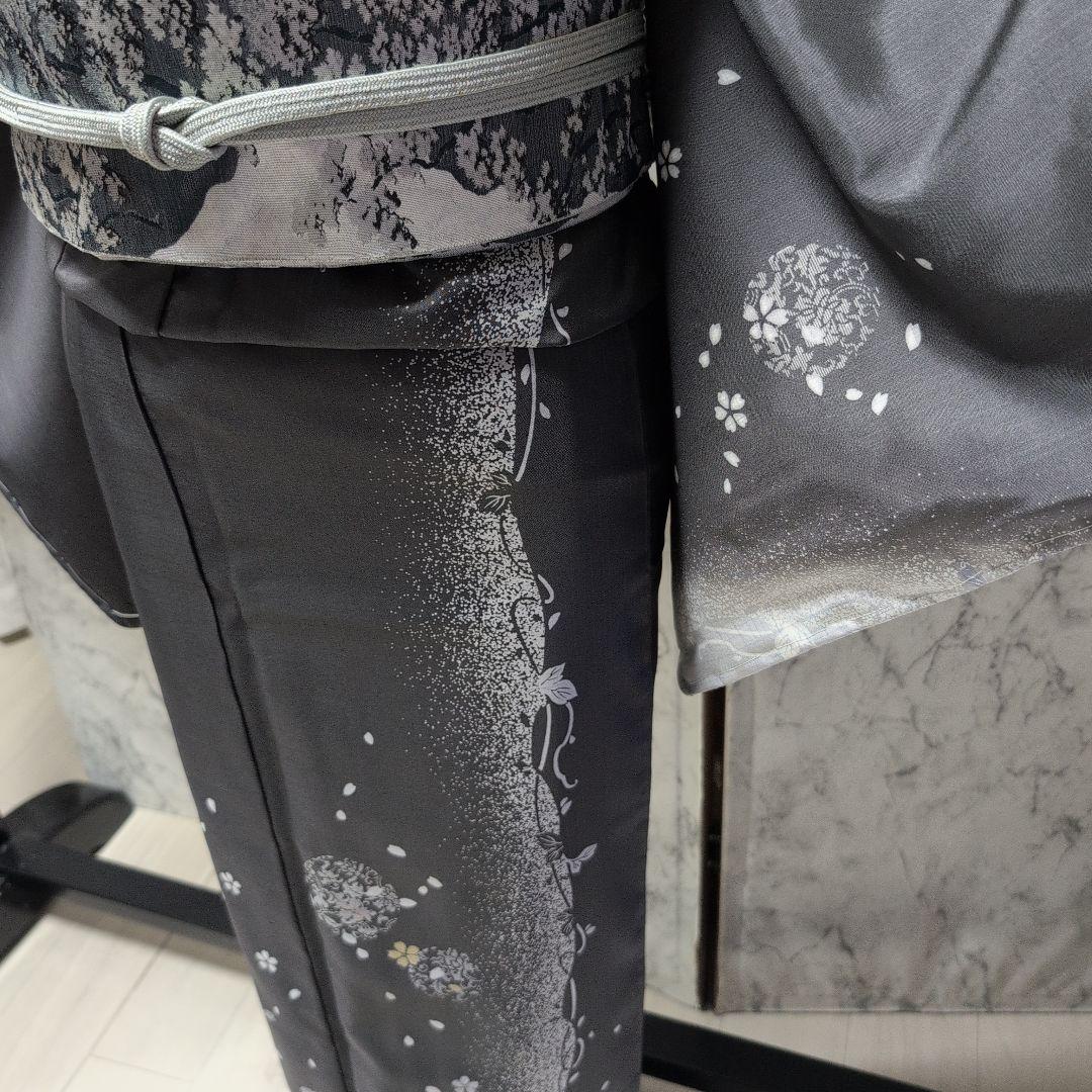 ご依頼品決定［染大島]　上質正絹付け下げ　永久きららガード保証付き