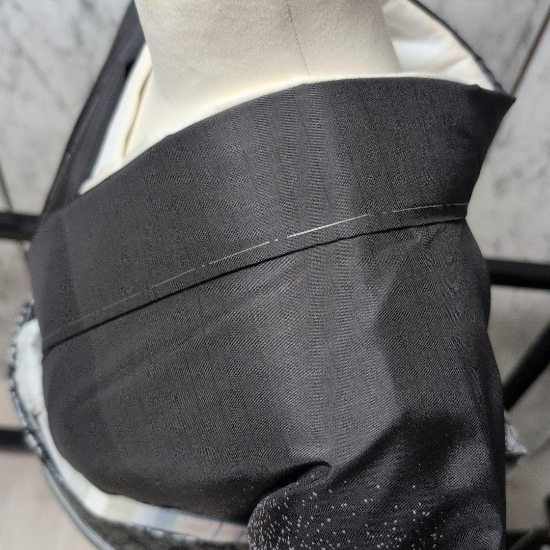 ご依頼品決定［染大島]　上質正絹付け下げ　永久きららガード保証付き