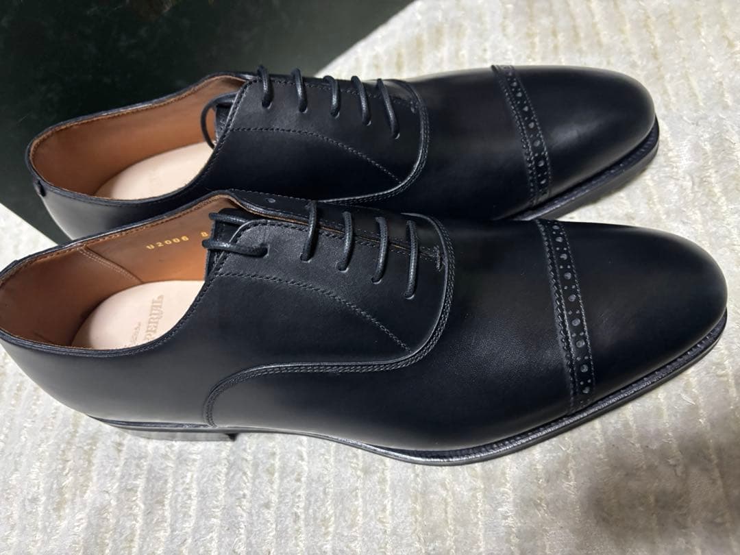 新品　ユニオンインペリアル　U2006 黒　8EEE ビジネスシューズ