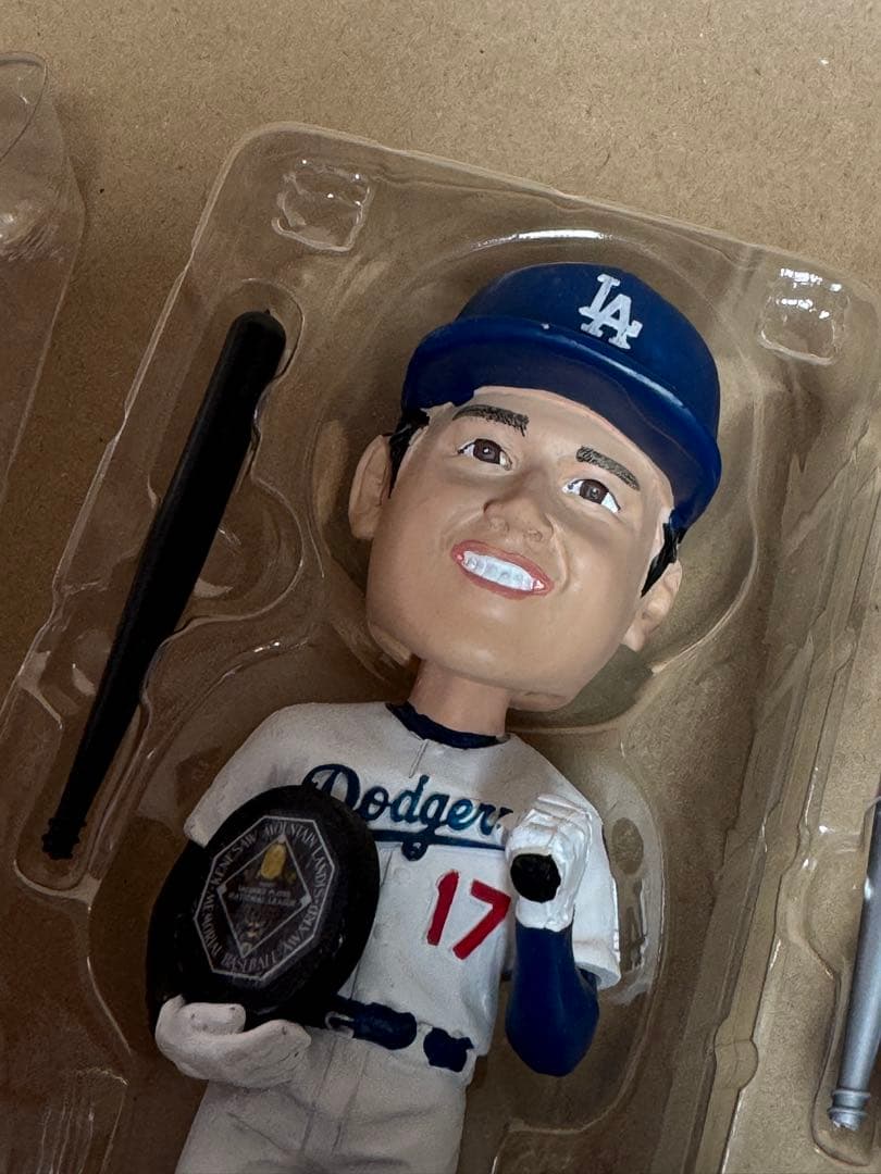 4/2 限定　MLB ドジャース　大谷翔平　ボブルヘッド　MVP 7 3点