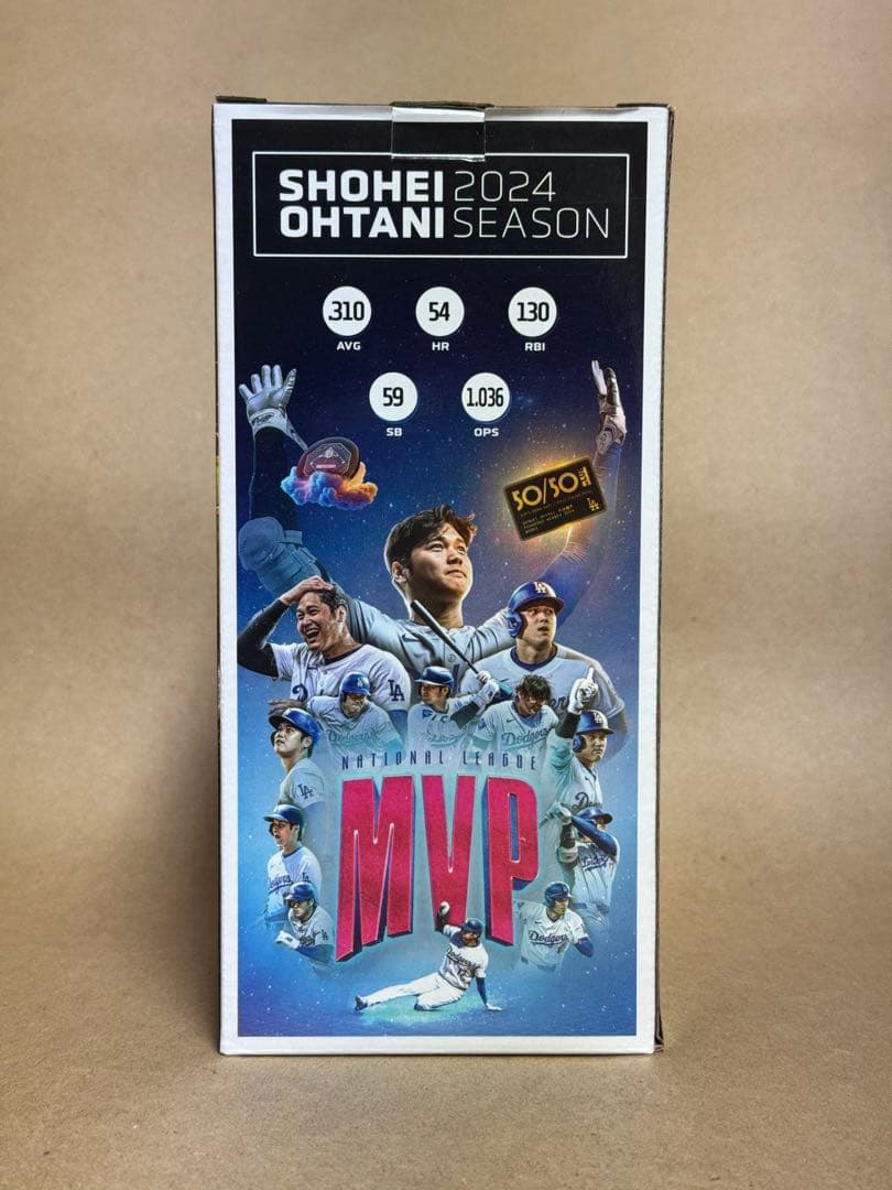 4/2 限定　MLB ドジャース　大谷翔平　ボブルヘッド　MVP 7 3点