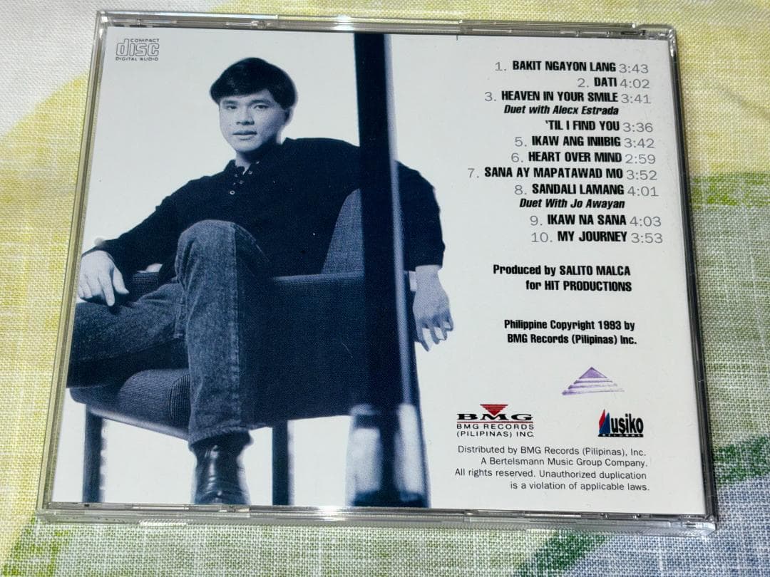 K-POP・アジア CHAD BORJA 1ST ALBUM 1993