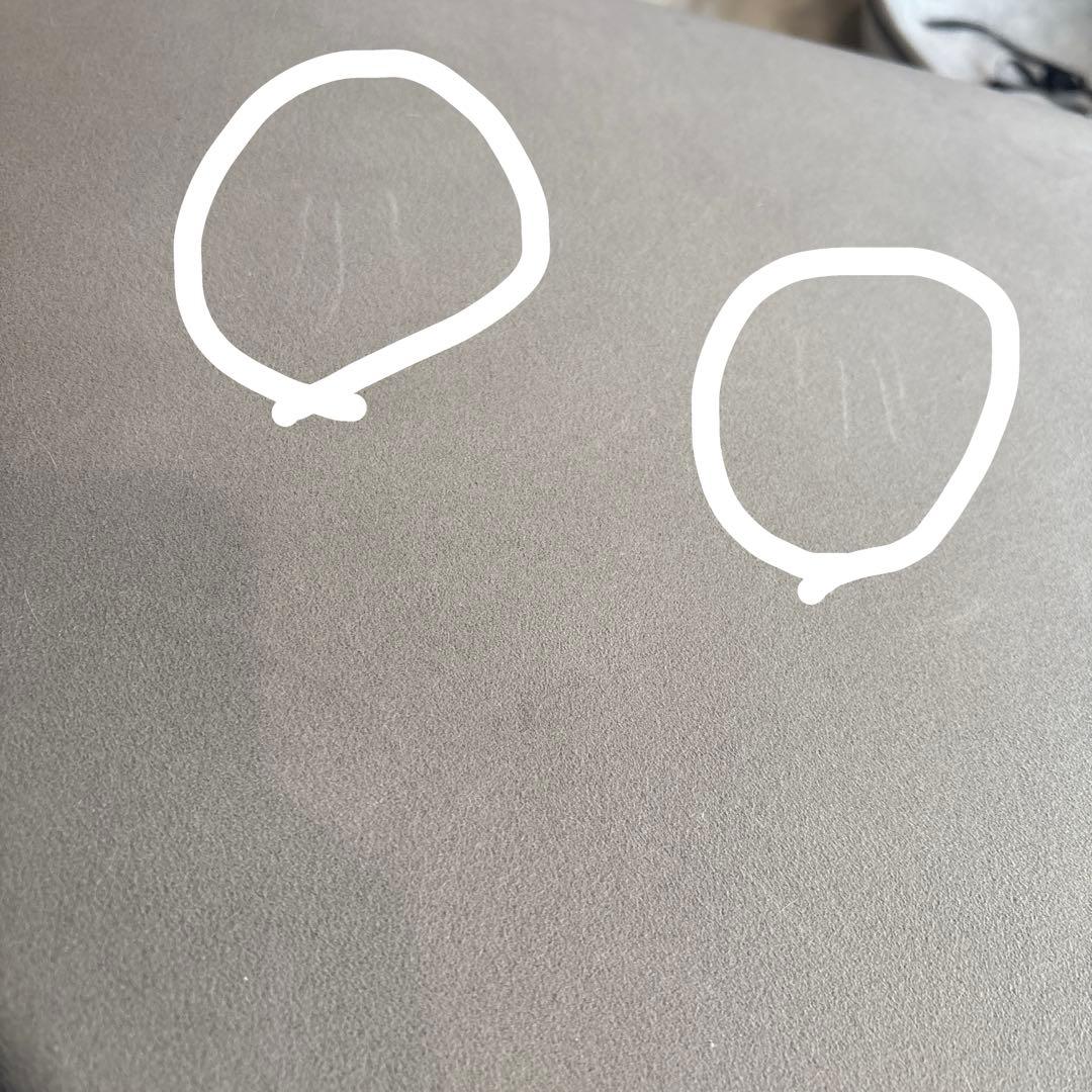 【値下げしました】NOYES オットマン スツール グレー