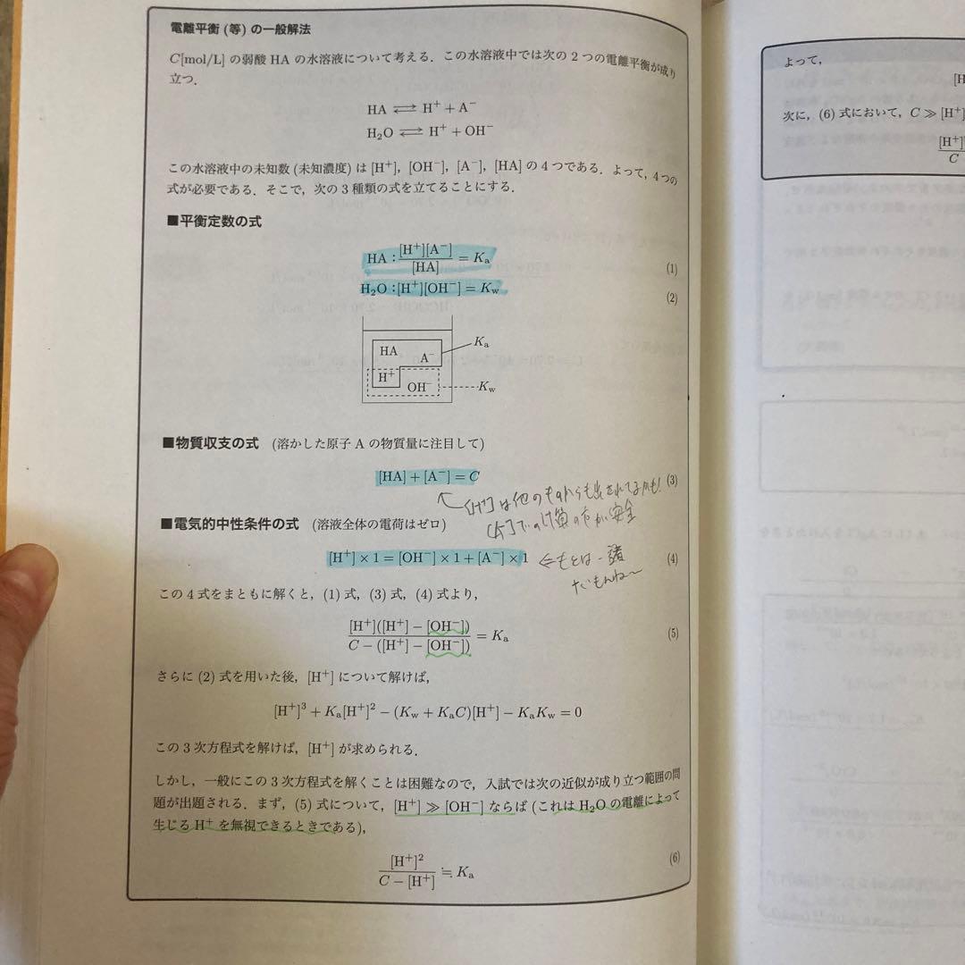 駿台テキスト 化学特講(総合実力完成)