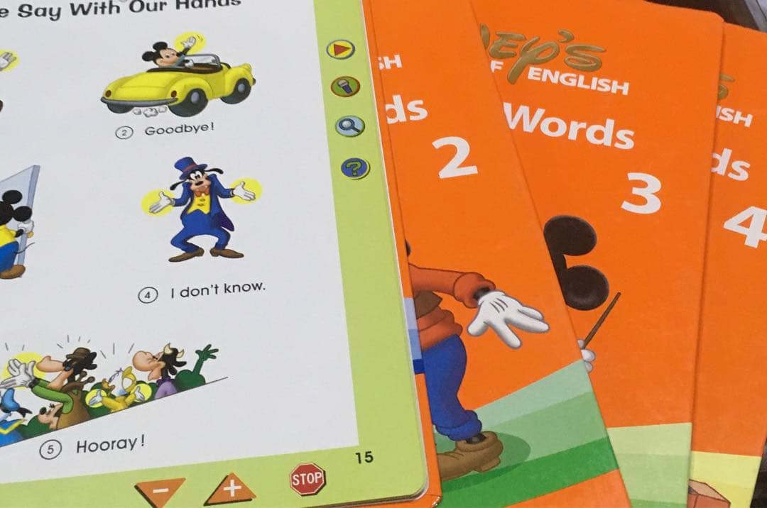 絵辞書にも♪DWE fun with words＆Fun and Games