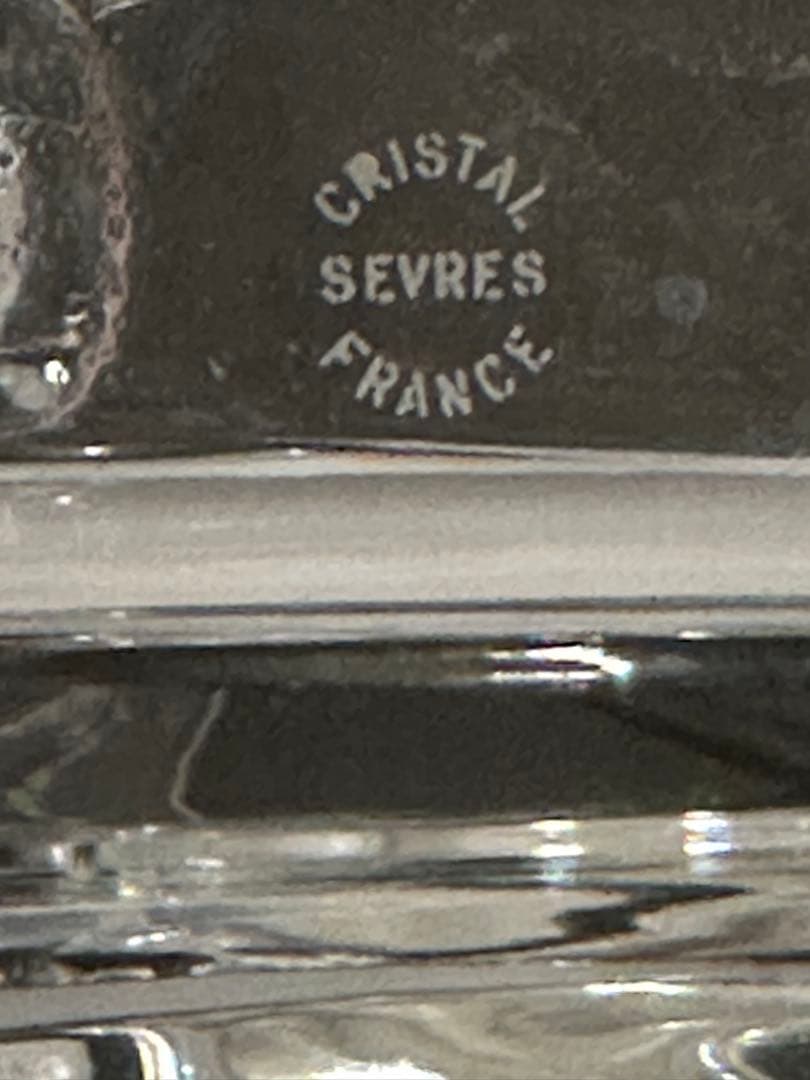 Sèvres（セーヴル） クリスタルのウイスキーカラフ