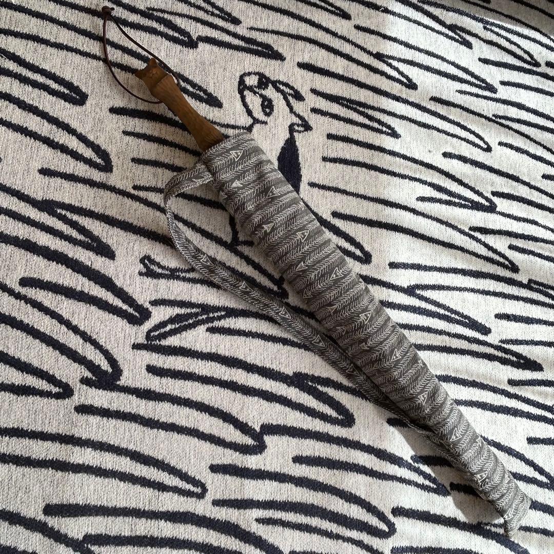 【未使用】イイダ傘店　KITAYA 日傘・長傘　猫　グレー