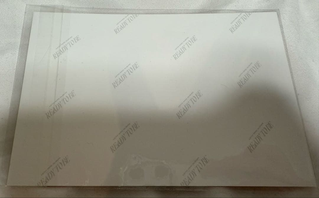 TWICEサナ 直筆サイン READY TO BE