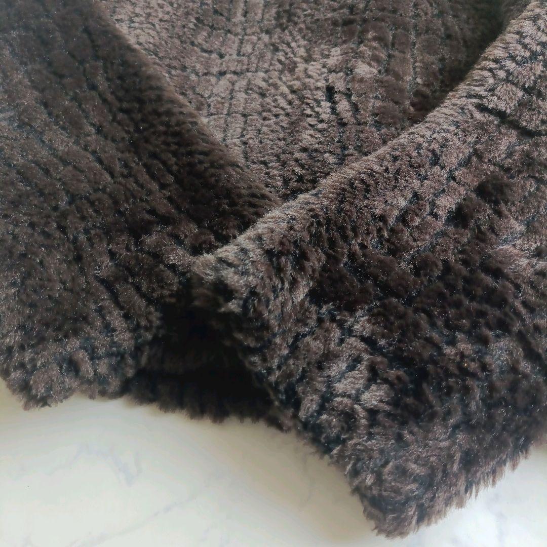 Max Mara リバーシブルショートジャケット テディベア M　クロコ柄 総柄