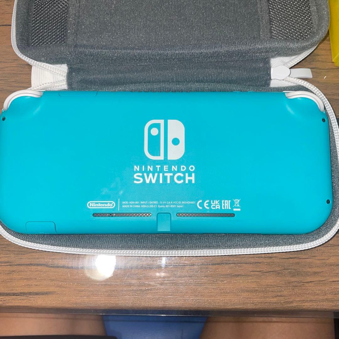 Nintendo SwitchLiteターコイズ本体 2GBmicroカード入り