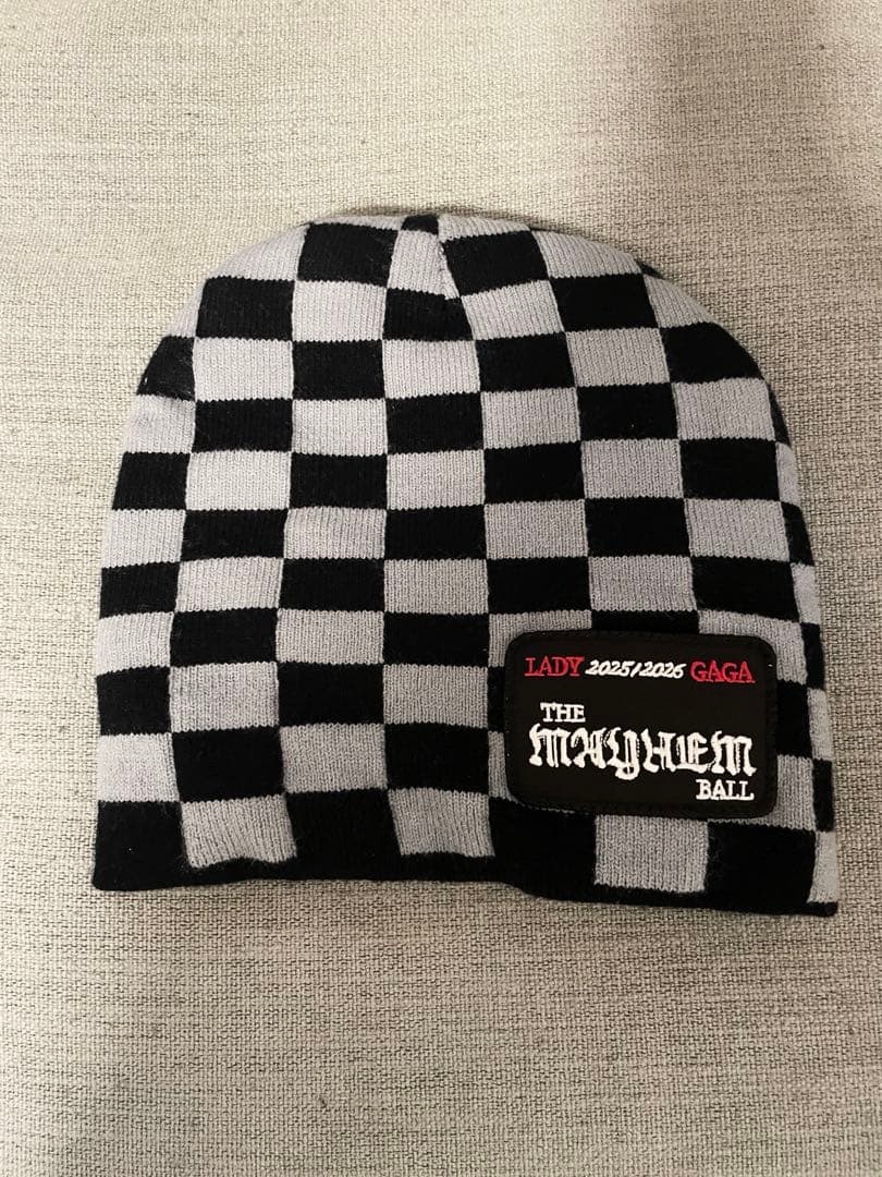 帽子 lady gaga OWHH BLACK GLAY BEANIE