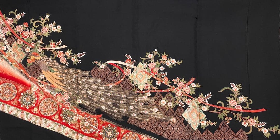 黒留袖 着物リメイク ハンドメイド 素材 まとめ売り☆