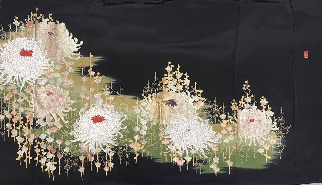 黒留袖 着物リメイク ハンドメイド 素材 まとめ売り☆