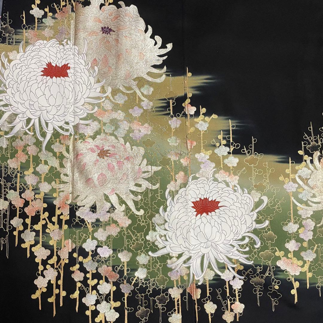 黒留袖 着物リメイク ハンドメイド 素材 まとめ売り☆